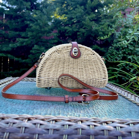 Patricia Nash Bags Patricia Nash Crossbody Wicker Purse Poshmark